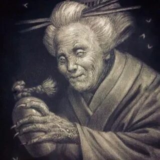 Бабуля которая видит демона