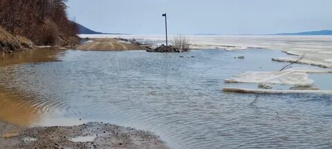 Ледоход на амуре в 2024 году
