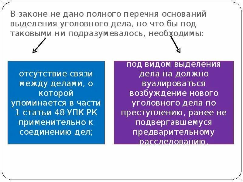 Соединение и выделение дел. Соединение и выделение уголовных дел. Основания для соединения уголовных дел. Сущность соединение и выделение уголовных дел. Порядок выделения уголовного дела.