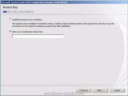 The installer could