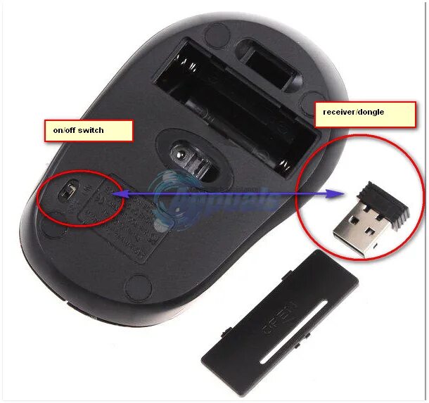 Как подключить беспроводную мышь без usb приемника Как подключить беспроводную мышку к ноутбуку (через Bluetooth и радиосвязь)