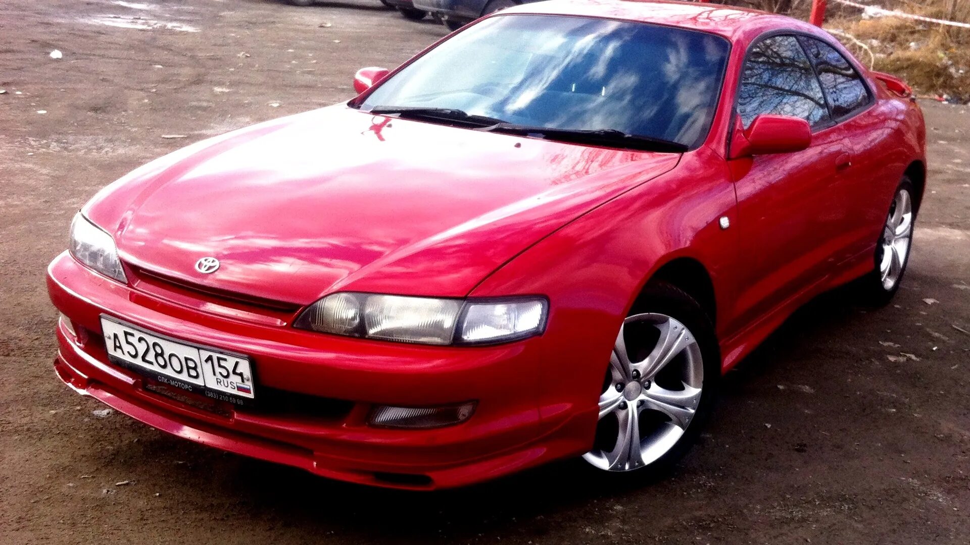 Toyota Curren 1997 Red. Toyota Curren 1997 Tuning. Hs396 Toyota Curren Red.