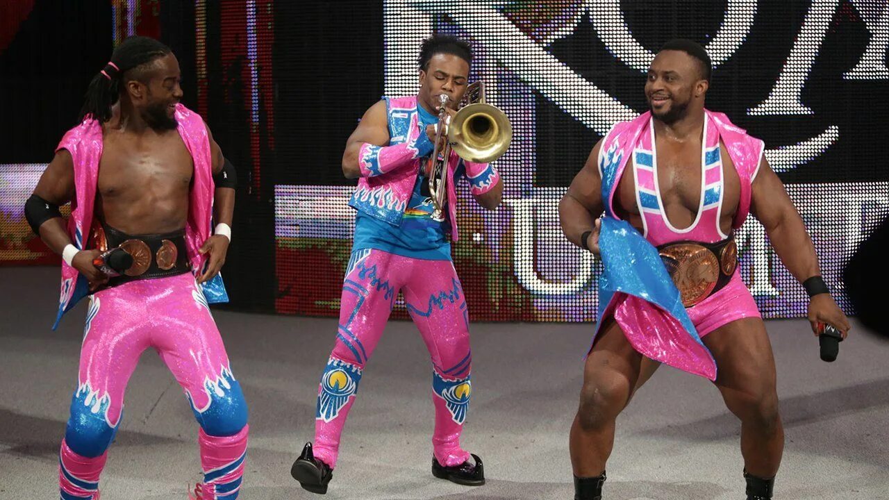 A new day now. New Day WWE. Big e WWE. Сила позитива New Day WWE. New Day New.