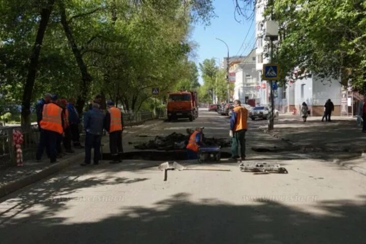 Ремонт асфальта Саратов. Ремонт на день города