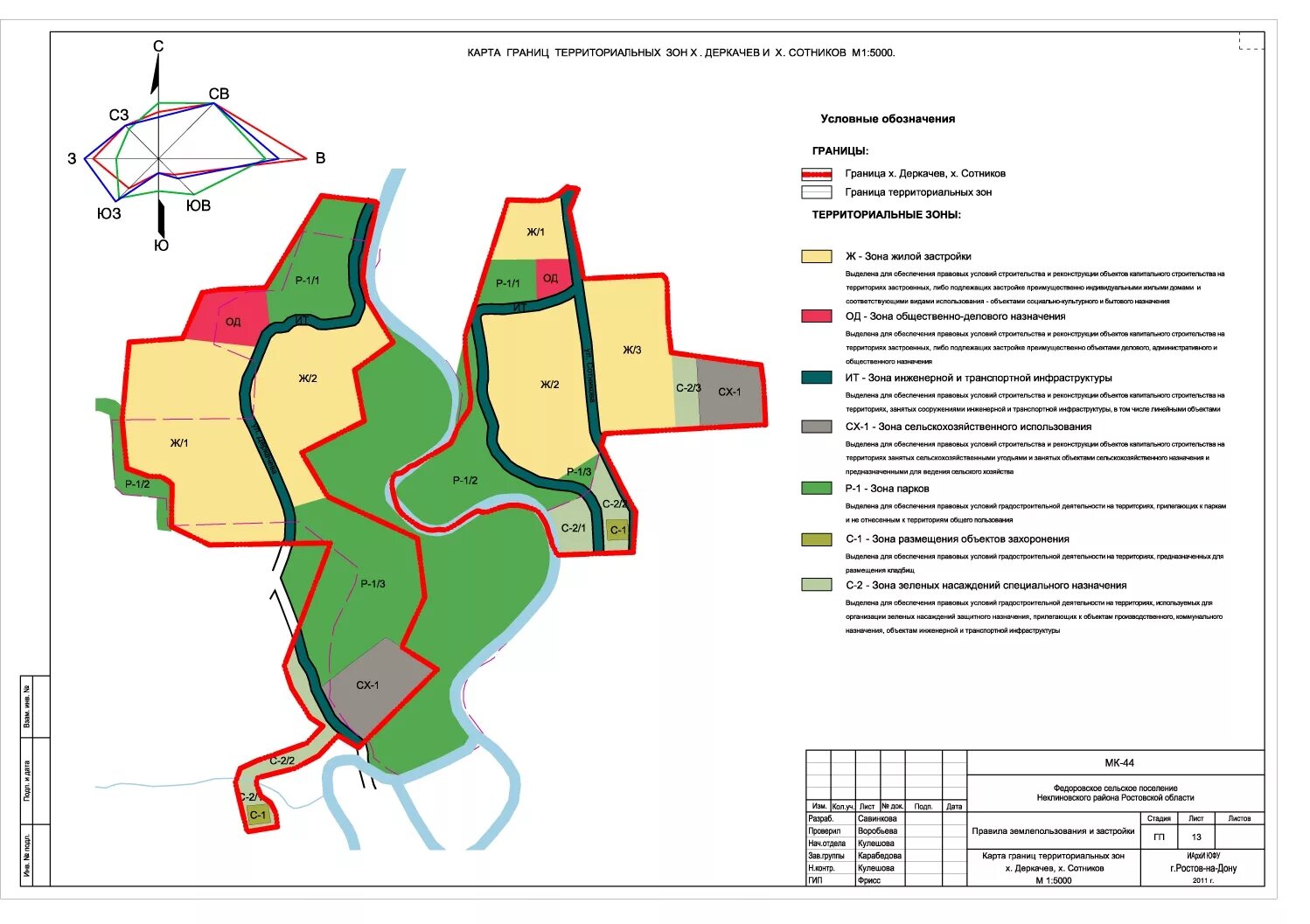 9 территориальных зон