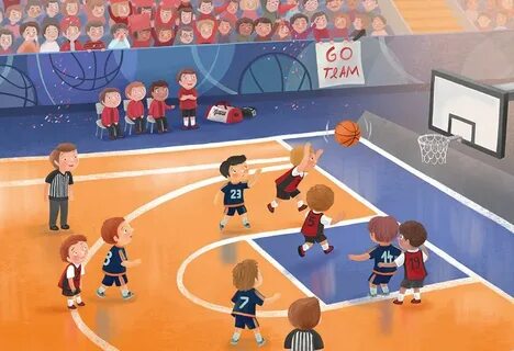 Basketball games play