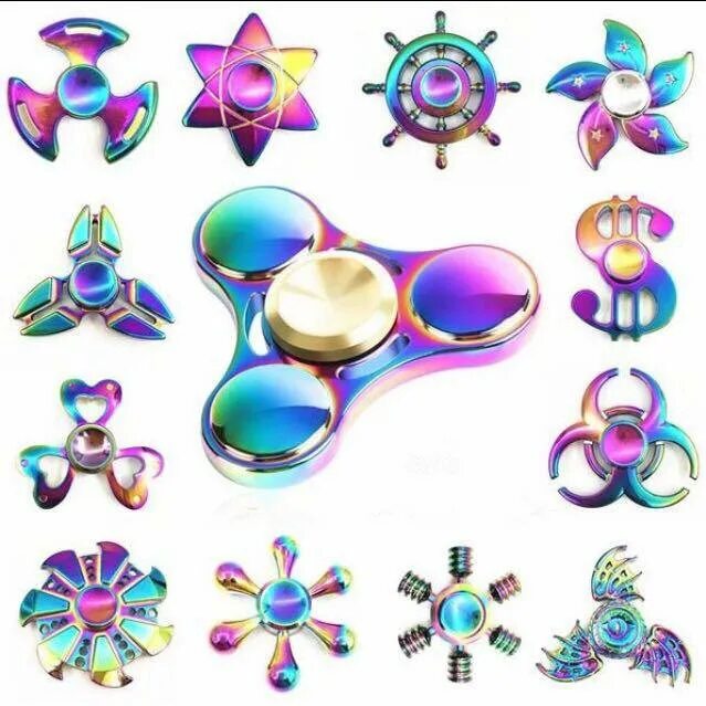 Как выглядит спиннер за 30000000000000 картинки New Style "YIGOLE" Tri-Spinner Fidget Fidget spinner, Hand spinner, Fidget toys