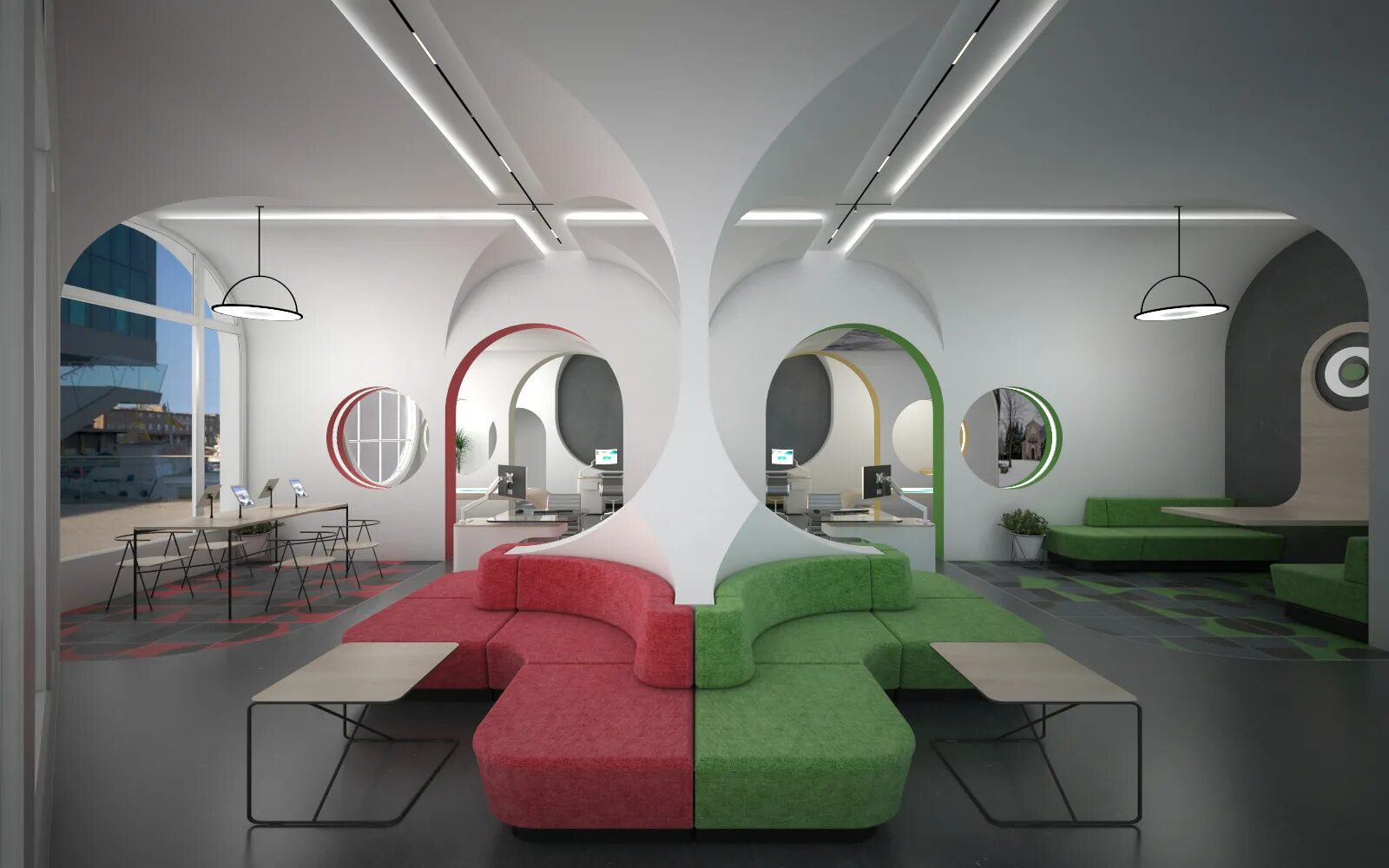 Agency 3. Travel Agency Interior Design. Design Agency 3d.