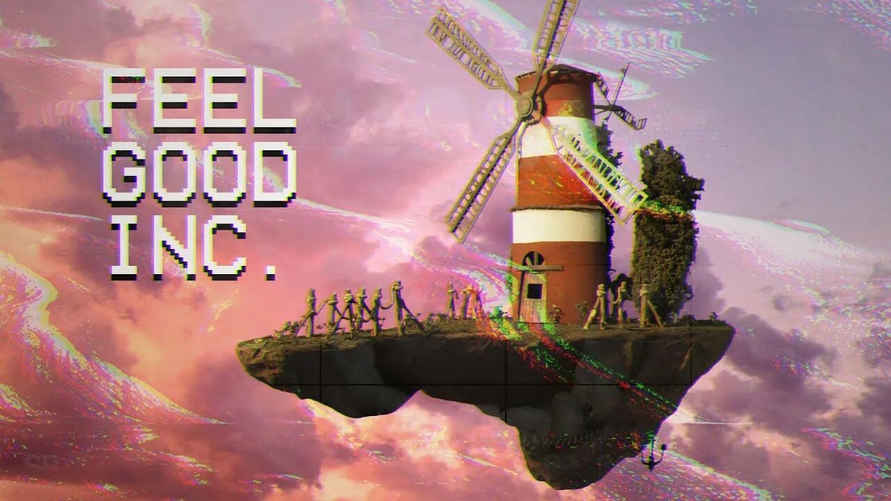 Горилаз feel good inc. Гориллаз Фил Гуд. Фил Гуд Инк. Гориллаз Фил Гуд Инк. Gorillaz feel good Inc обложка.