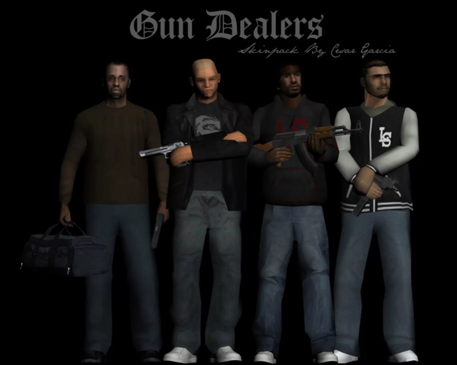 Гта са мод на одежду. Vados skin pack для gta san andreas. продавец оружия gta sa. торговец оружием гта са. скин админа гта са.