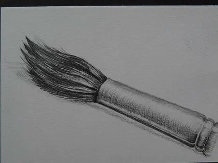 Рисуем прямой кистью