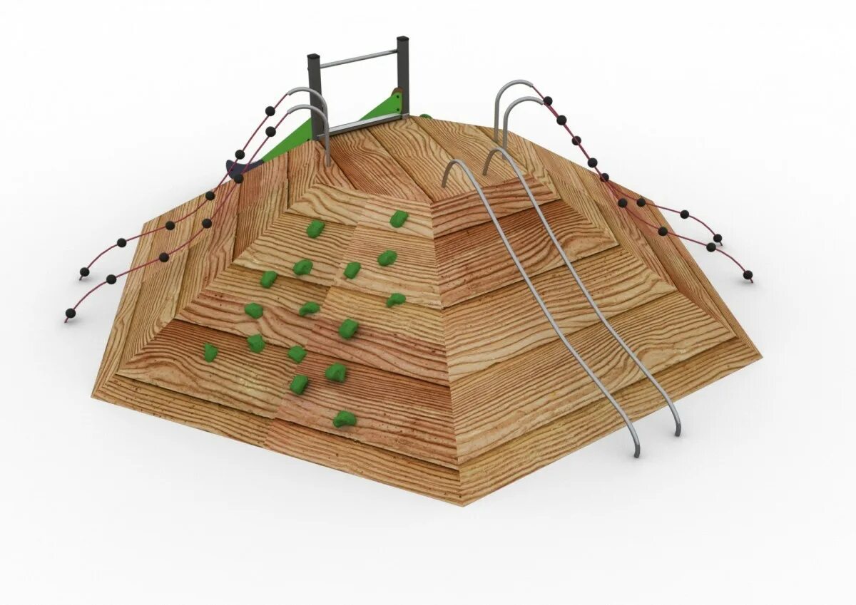 деревяшки горка