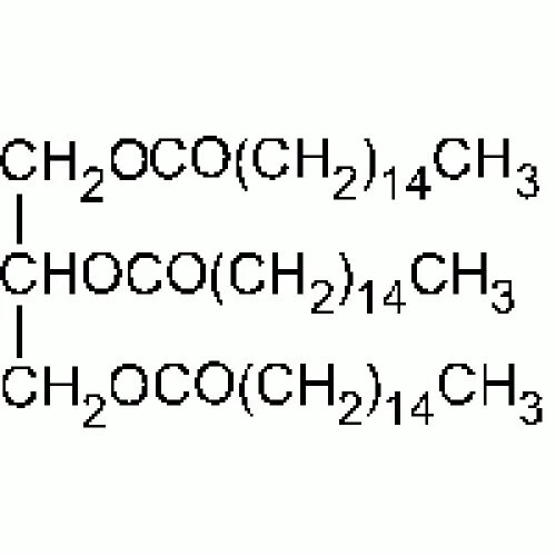 Гидролиз трипальмитата. Трипальмитат глицерина формула. Структурная формула жира трипальмитина. Структурная формула трипальмиат. Структурная формула трипальмитата.