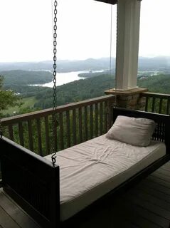 Balcony and bed