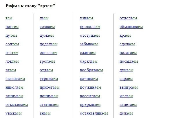 Найди рифмующиеся слова в произведении никитина. Смешные рифмы к именам. Смешные рифмы к имененам.