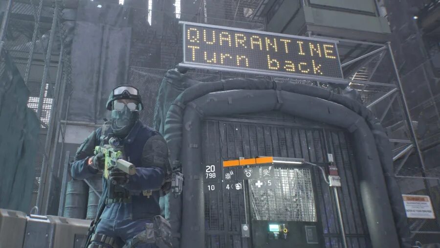 Because of quarantine