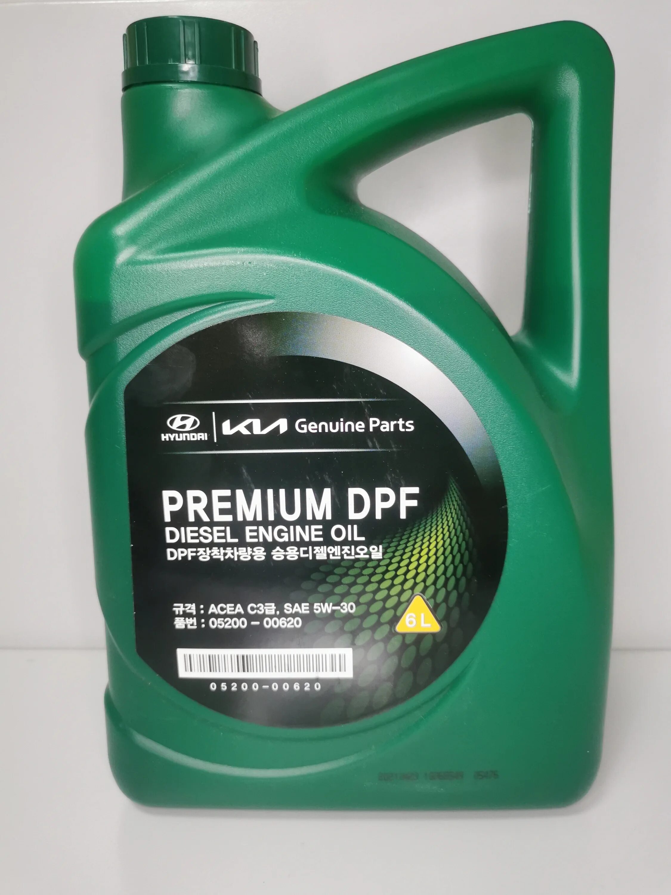 Моторное масло premium dpf diesel. Hyundai-Kia 0520000620. Hyundai-Kia 0520000620 масло моторное Premium DPF Diesel 5w-30 синтетическое 6 л. Hyundai/Kia/mobis 0520000620. Масло Киа Хендай 5w30.