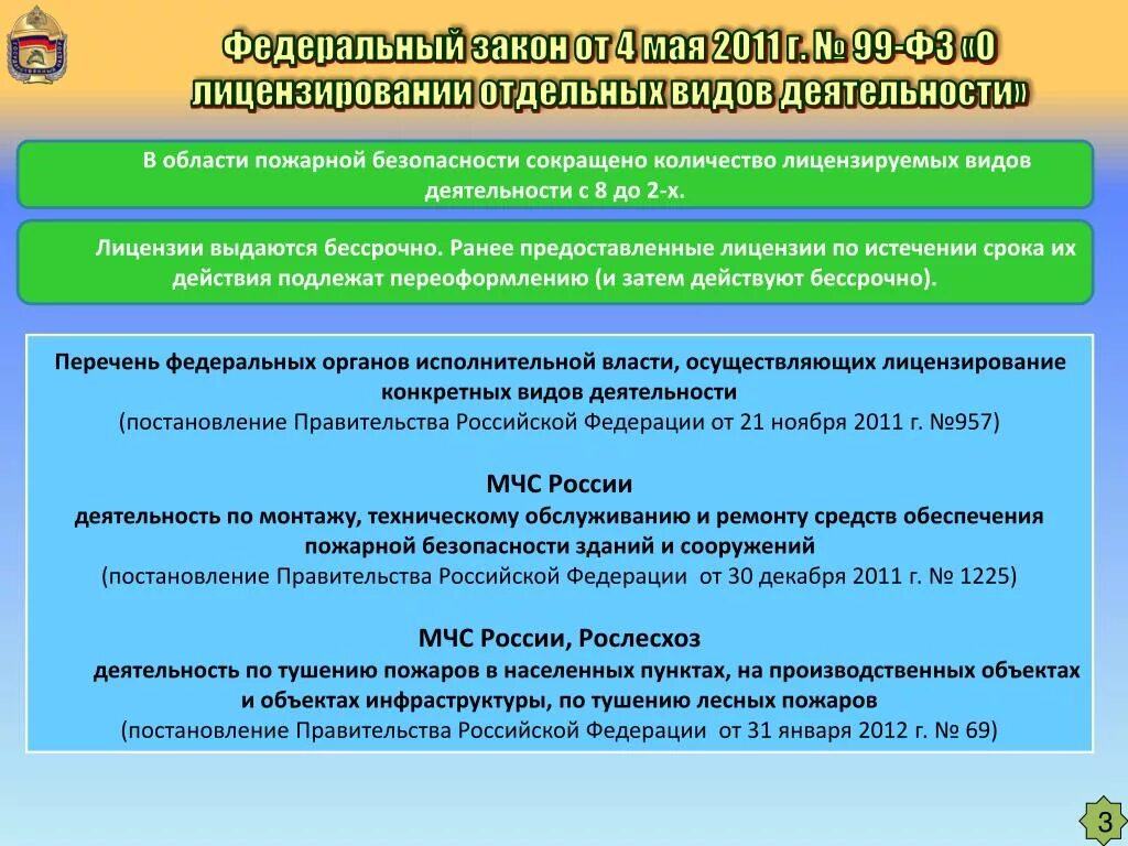 Фз о безопасности 2012. Лицензирование в области пожарной безопасности. Количество видов деятельности в области пожарной безопасности. Цели лицензирования в области пожарной безопасности. Лицензируемые виды деятельности в области пожарной безопасности.