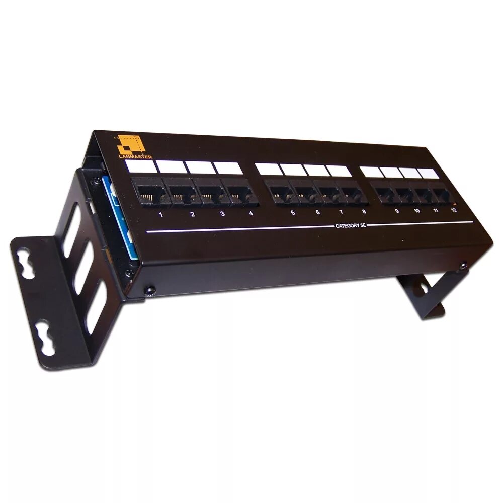 Патч панель настенная 12. Lanmaster lan-ppf12u5e/w. lan-ppf12u5e/w. патч панель hyperline 12 портов. патч-панель lan-ppf12u5e/w.