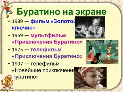 Буратино в каком году