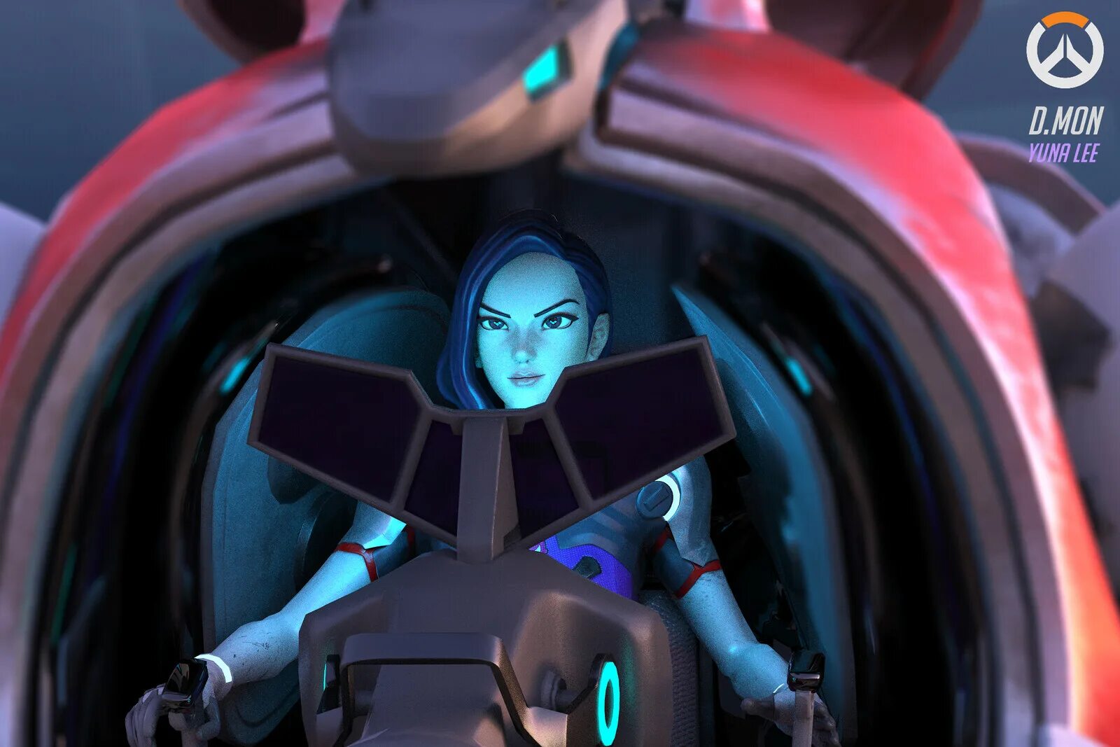 D mon. Yuna d.mon lee. d.mon овервотч. overwatch meka squad. yuna d.mon overwatch.