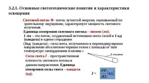 Яркость основного света