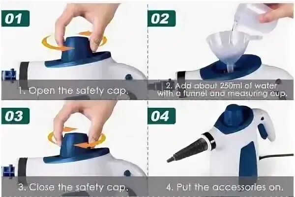 Steam cleaner wh qx001 инструкция