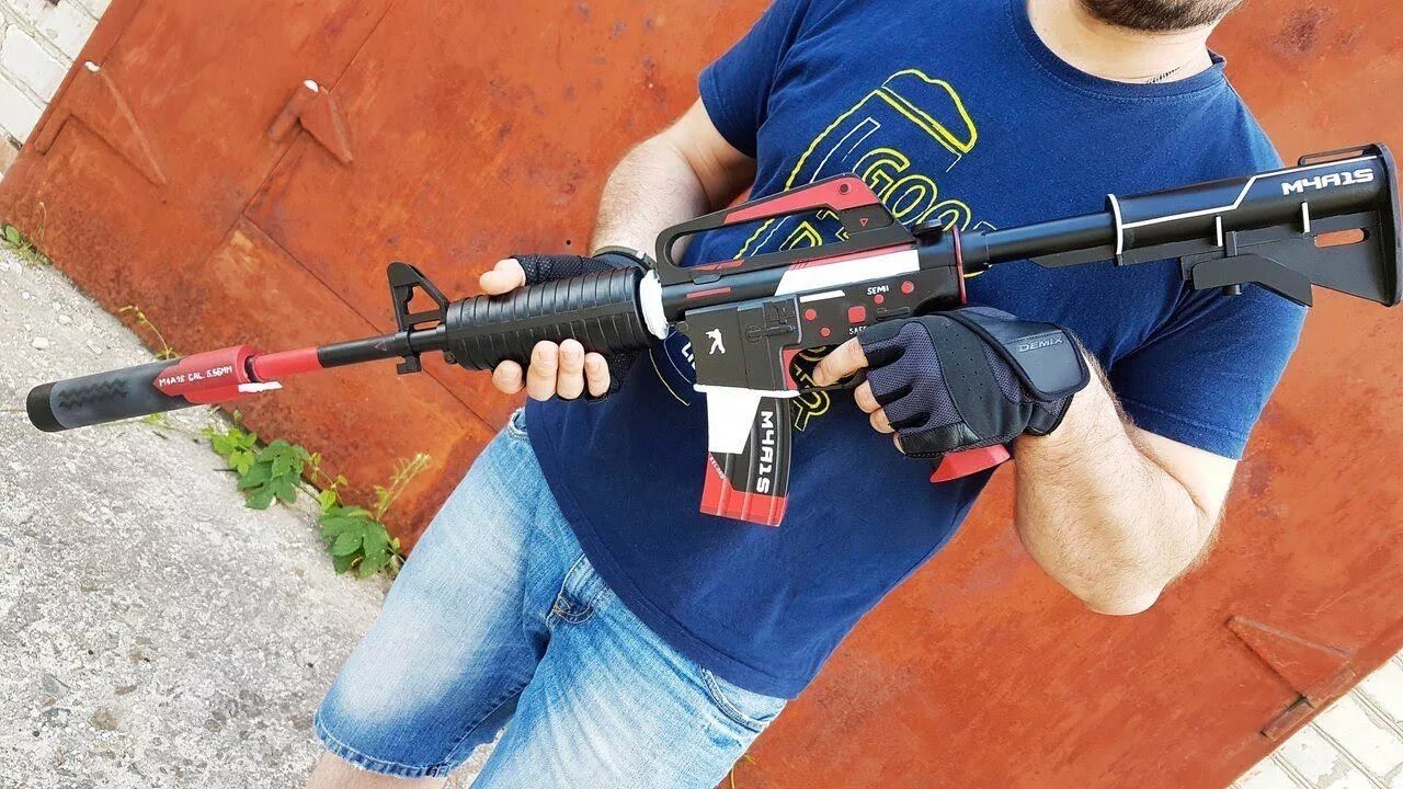 Покажите как делают м