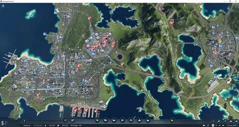 Transport fever карты
