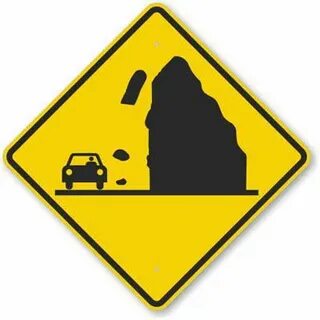 Falling rocks