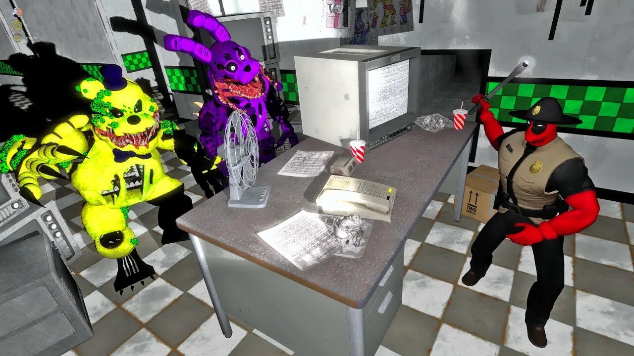 Аниматроники новое пиццерия. Гаррис мод фнаф пиццерия. Пиццерия fnaf гаррис мод. Пиццерия фредди фазбер внутри. Пиццерия фнаф.