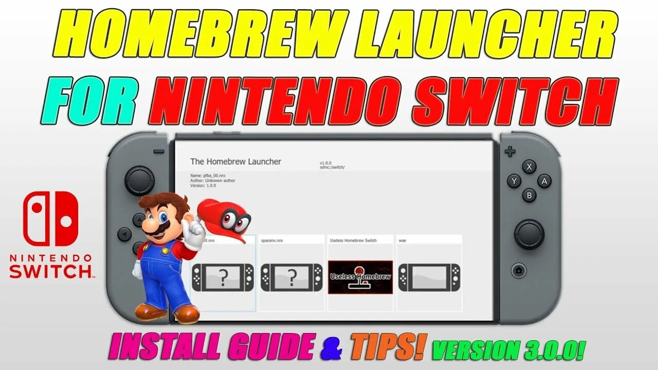 Nintendo switch homebrew. Homebrew Nintendo Switch. Nintendo Switch Launcher. Лаунчер для Нинтендо. Homebrew Launcher Switch.