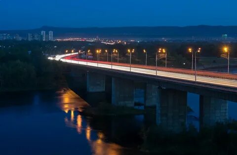 Октябрьский мост красноярск