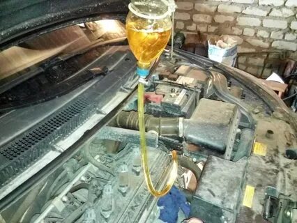 Замена масла лифан