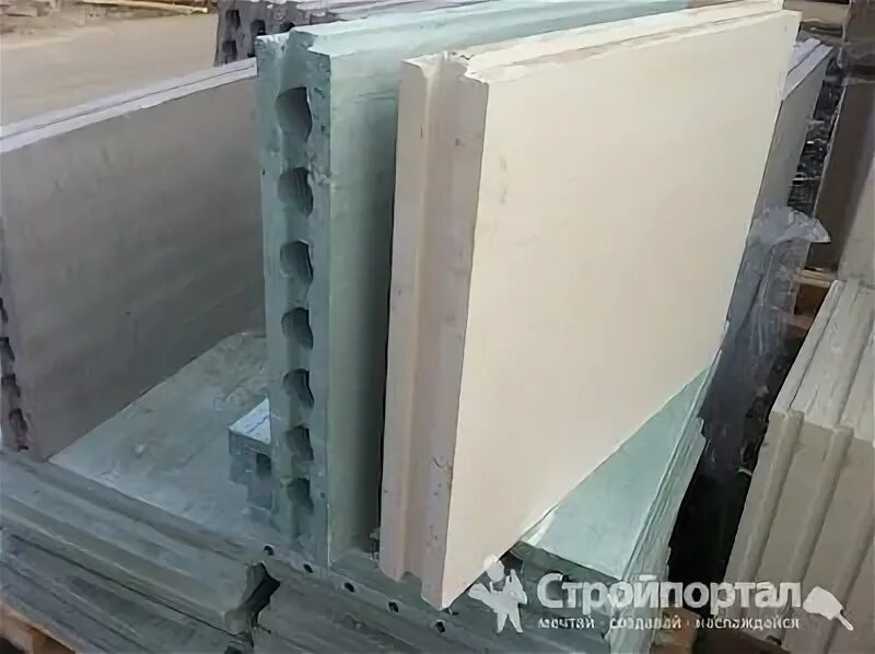 Гипсовые пазогребневые плиты (ПГП) Под заказ - купить в Хабаровске по цене 232 р