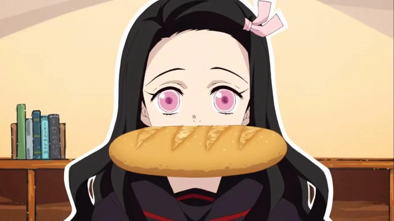 Nezuko is having a nightmare animation. Назуко Камадо. Незуко Чан. Nezuko Bread.