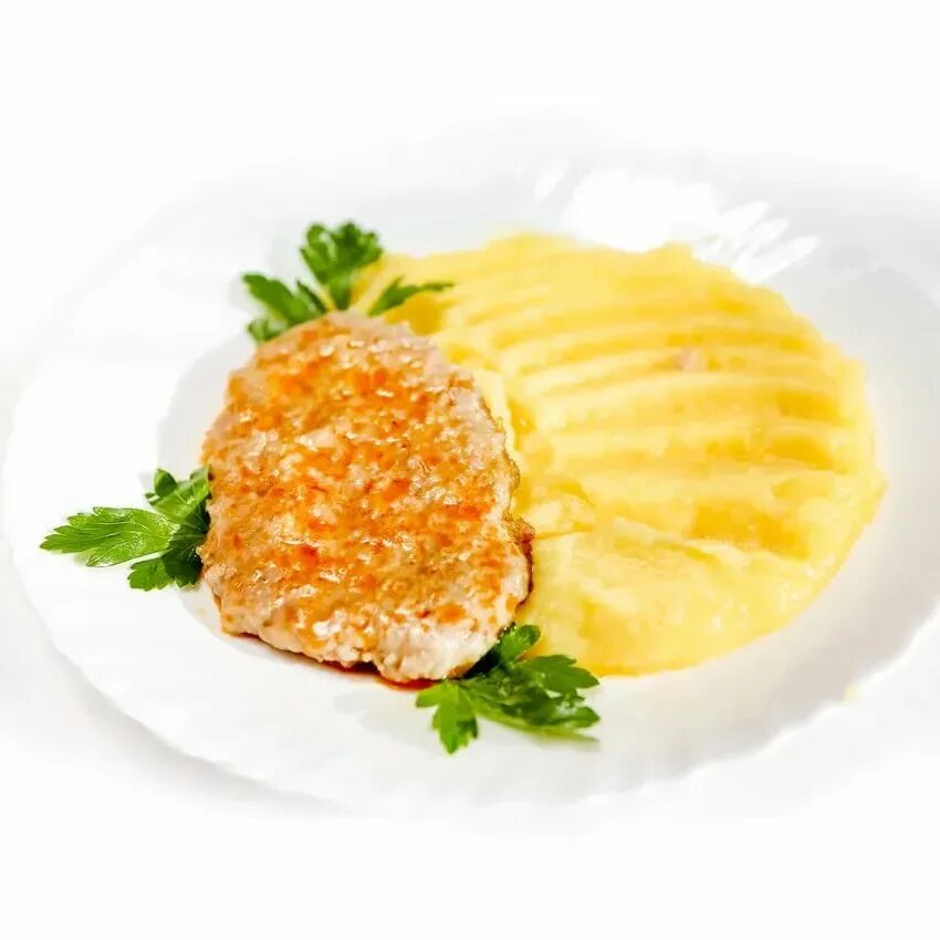 Пюре с котлетой грамм. Картофельное пюре с котлетой. котлета куриная с картофельным пюре. пюре с куриной котлетой. картофельное пюре с куриной котлетой.