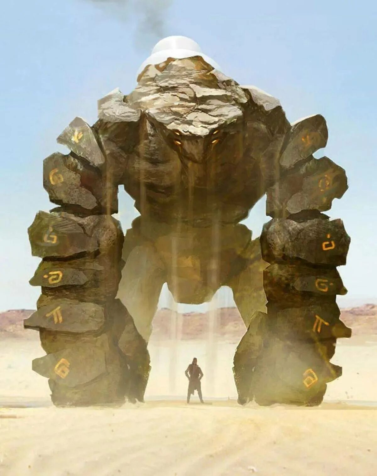 Мифический великан голем. Каменный великан голем. Голем Титан. Голем Элементаль земли камня. Голем чудовище.