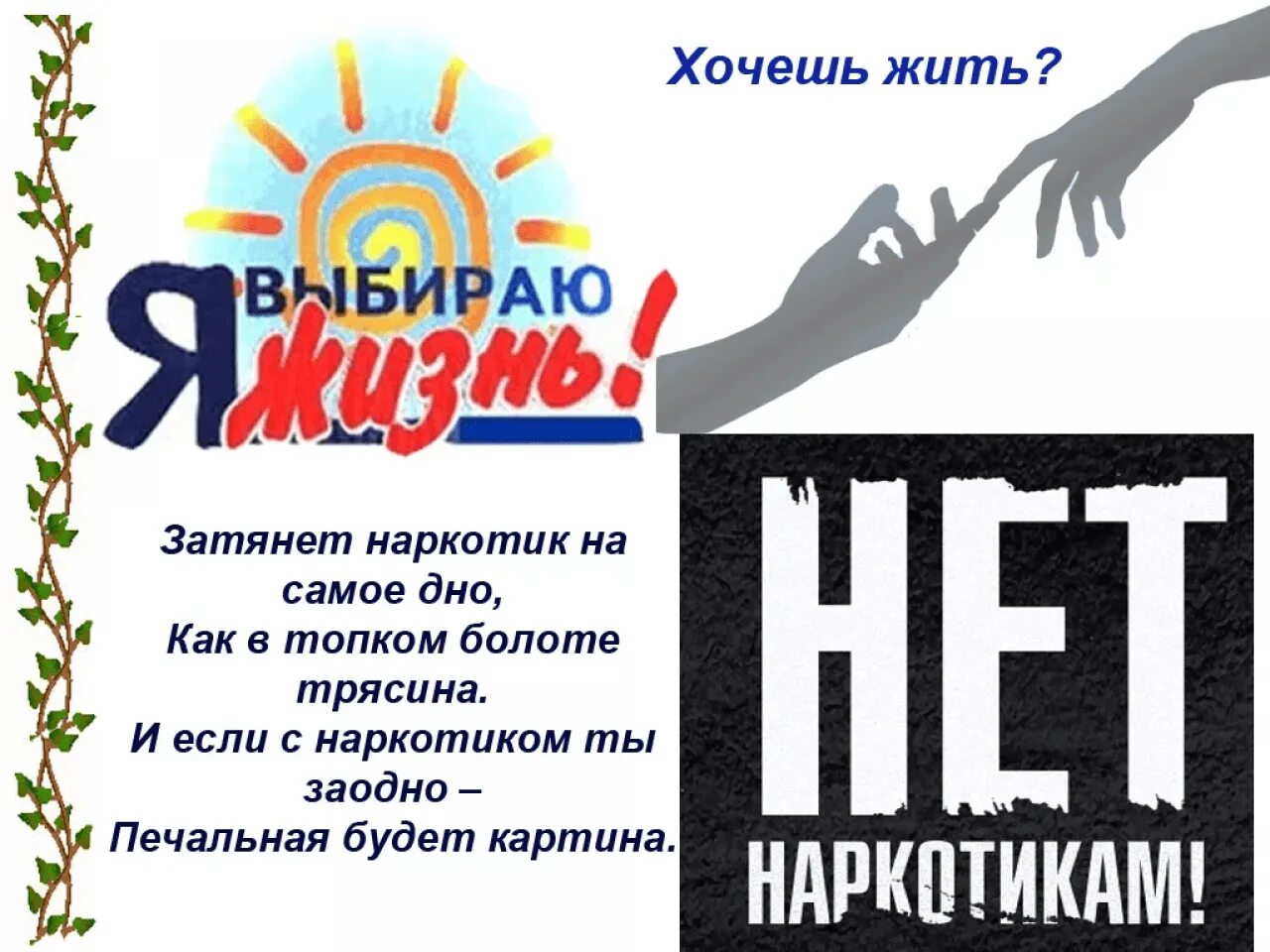 Классный час я выбираю жизнь