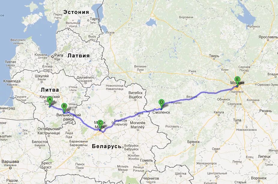 Трасса Вильнюс Каунас. Минск Вильнюс карта. Смоленск Минск маршрут. Смоленск Минск на карте.