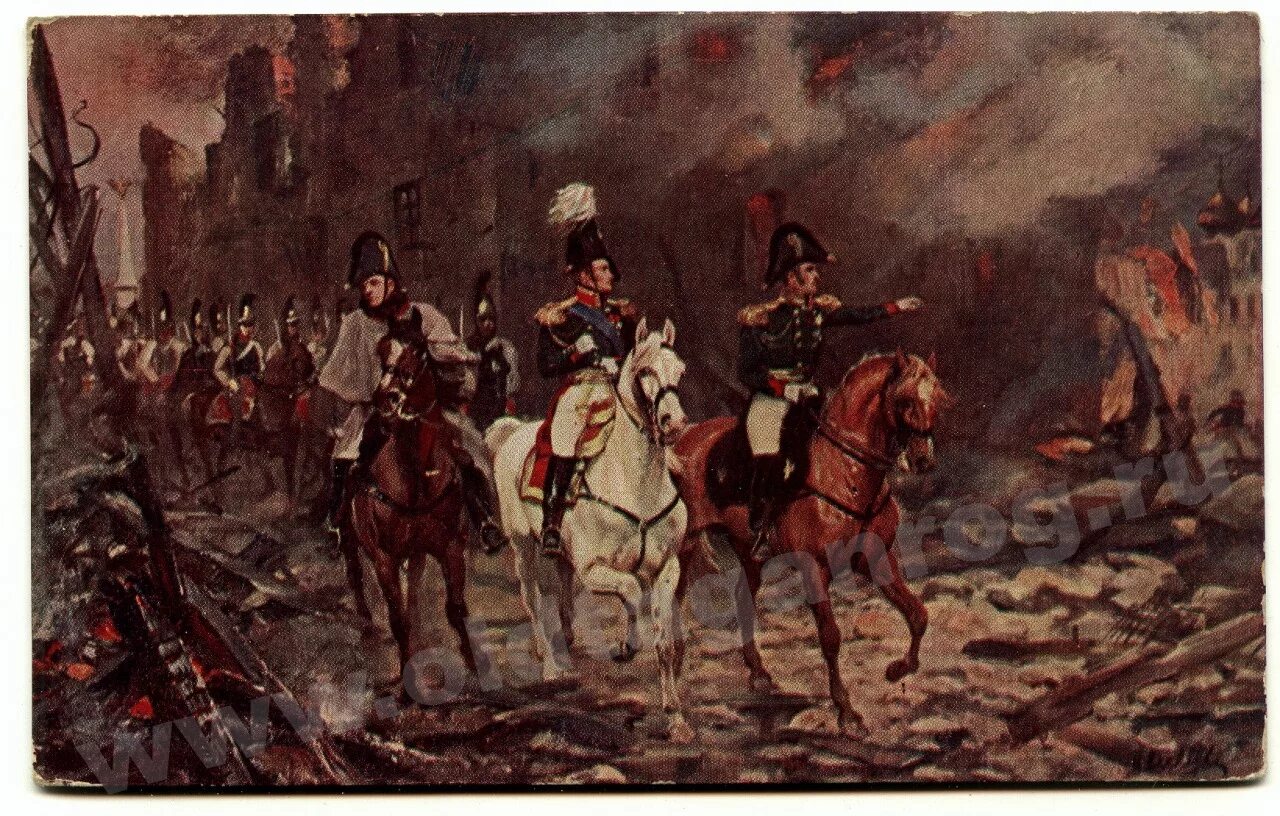 Наполеон в Москве 1812. Бонапарт в Москве 1812.