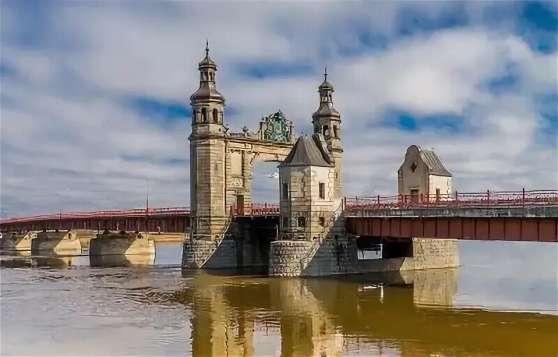 Мост королевы Луизы в Советске: история и архитектурные особенности