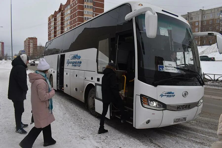 Северная гора автобусы