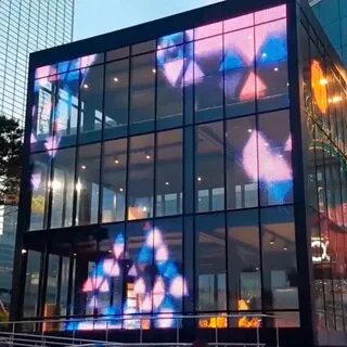 Прозрачный led