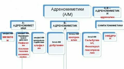 Адреномиметики это