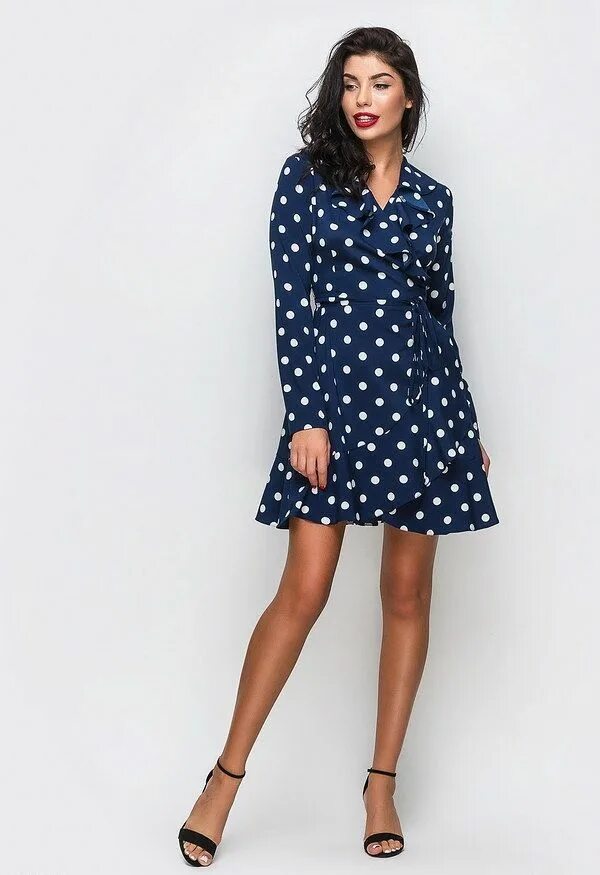 Платье рукав в горошек. Платье с рукавами фонариками. Платье в горошек с длинным рукавом футляр. Платье в крупный горох. Платье в горошек с рукавами.