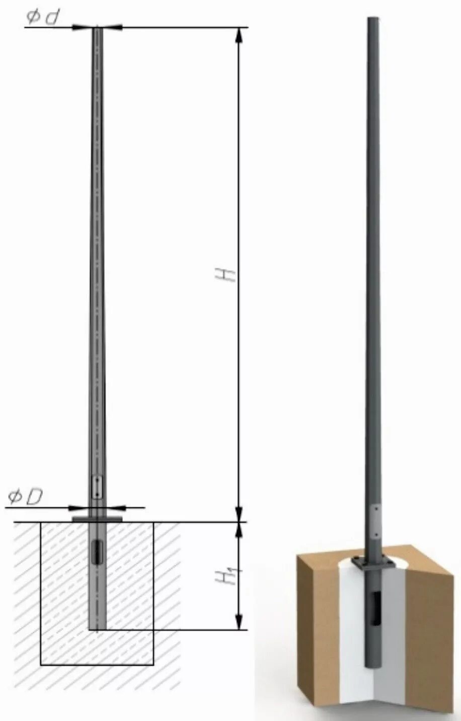 Вертикальная 20. Фундаментная блок под опор ОГКФ-6 ф108мм,250.250. Опора металлическая наружного освещения ОГК-5. Опоры металлические граненые ОГК-5,0. Фундамент для опоры ОГК-9.