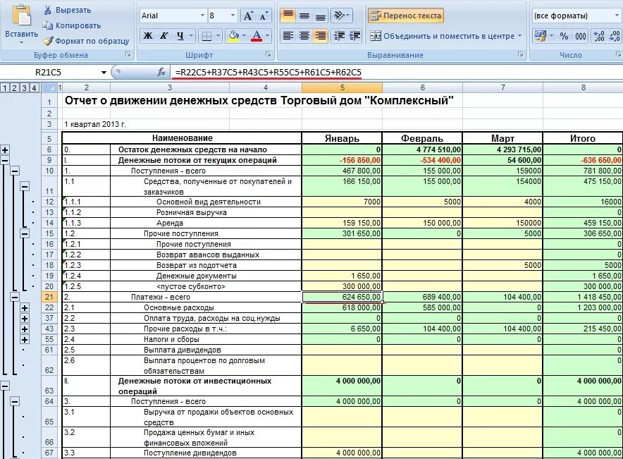 Таблица движения денежных средств в excel пример. Отчет движение денежных средств организации таблица excel. Отчет о движении денежных средств форма эксель. Отчет о движении денежных средств в эксель.