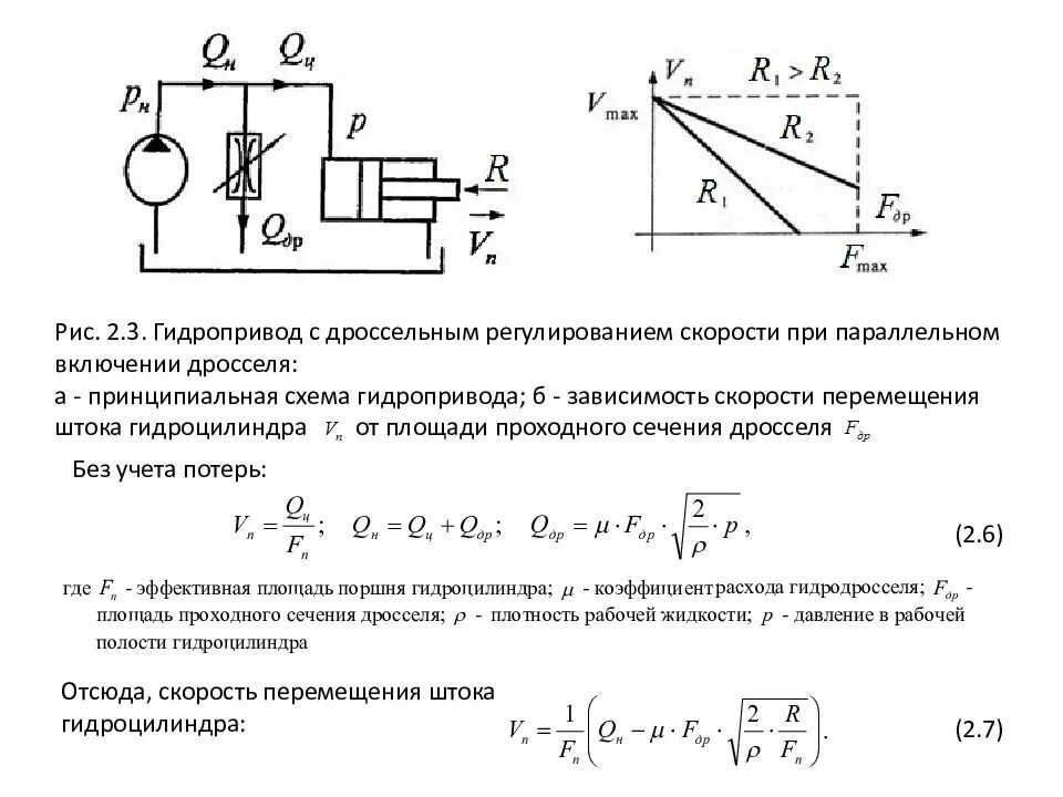 Регулирование скорости движения. Регулирование скорости движения