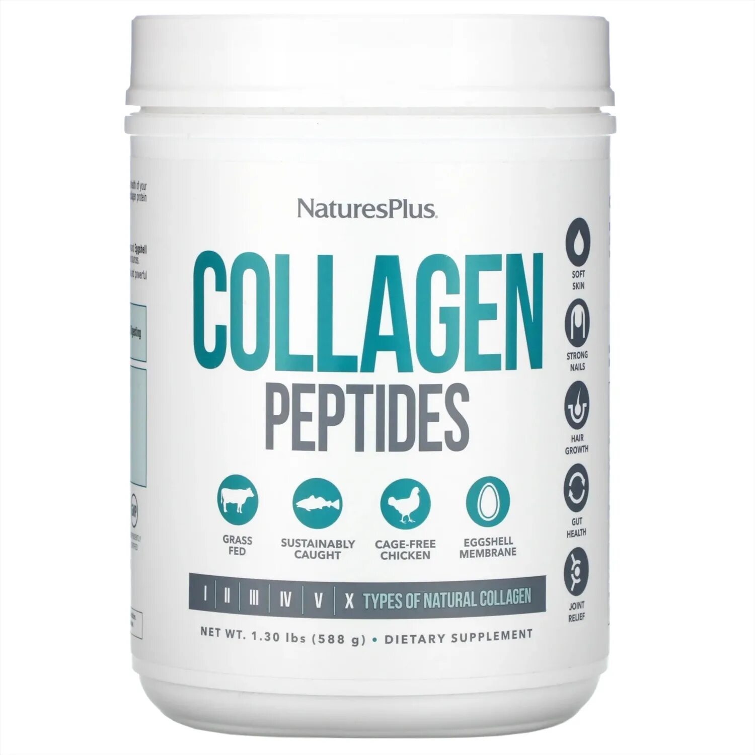 Лучший пептидный коллаген. Nature's Plus Collagen Peptides, 1.30 lbs (588 g). Collagen Peptides nature's Plus. Nature's Plus коллаген. Natural Plus Collagen Peptides.